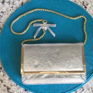 Miss Gustto Silver Agathe Planchon Purse